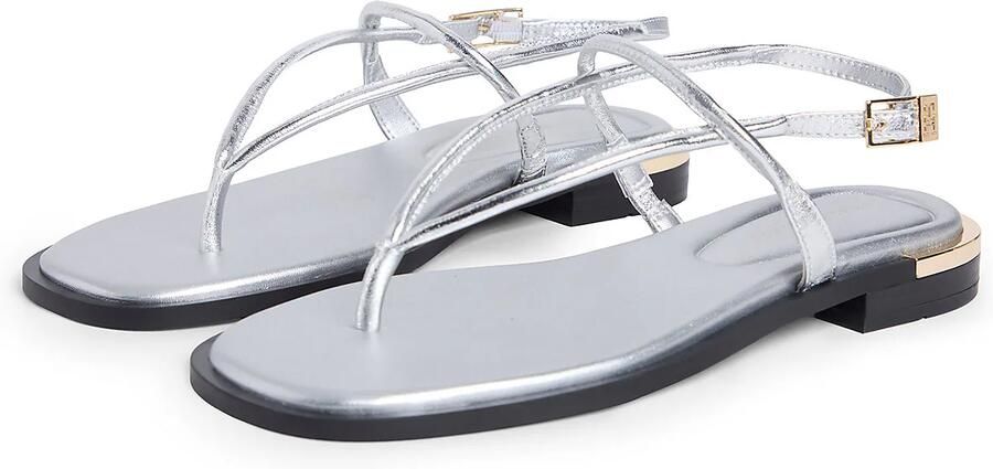 TOMMY HILFIGER Teenslipper zilver - Foto 5