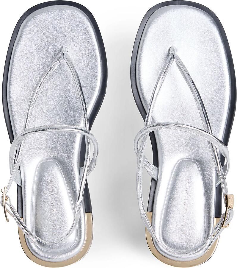 TOMMY HILFIGER Teenslipper zilver - Foto 3