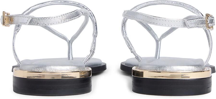 TOMMY HILFIGER Teenslipper zilver - Foto 6