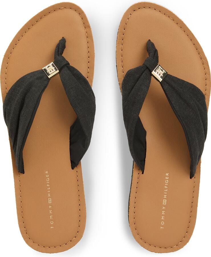 Tommy Hilfiger Teenslippers met logo-applicatie - Foto 3