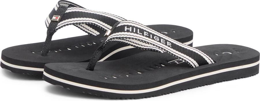 Tommy Hilfiger Teenslippers met merkdetails - Foto 6