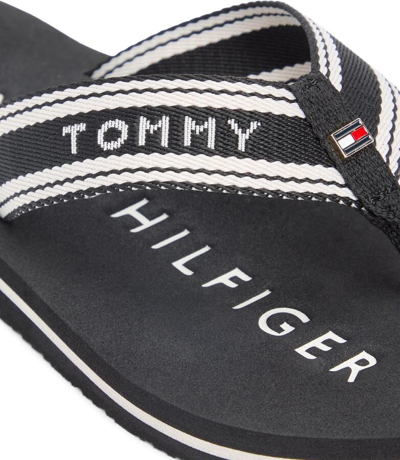 Tommy Hilfiger Teenslippers met merkdetails - Foto 3