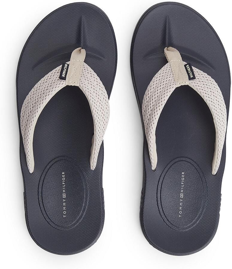 TOMMY HILFIGER Teenslippers beige - Foto 3