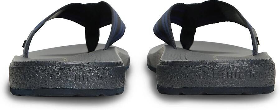 TOMMY HILFIGER Teenslippers blauw zwart - Foto 5