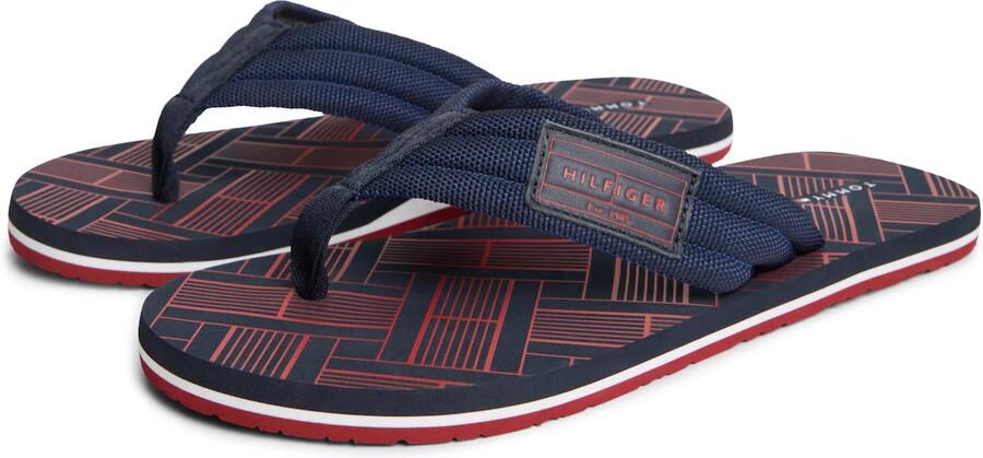 TOMMY HILFIGER Teenslippers donkerblauw - Foto 3