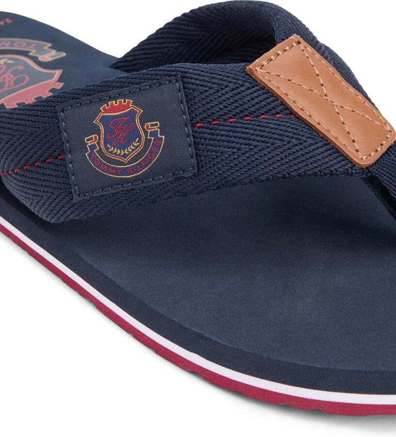 Tommy Hilfiger Teenslippers met embleem detail - Foto 5