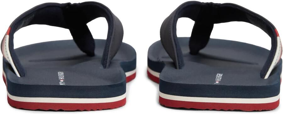 TOMMY HILFIGER Teenslippers navy rood wit - Foto 3