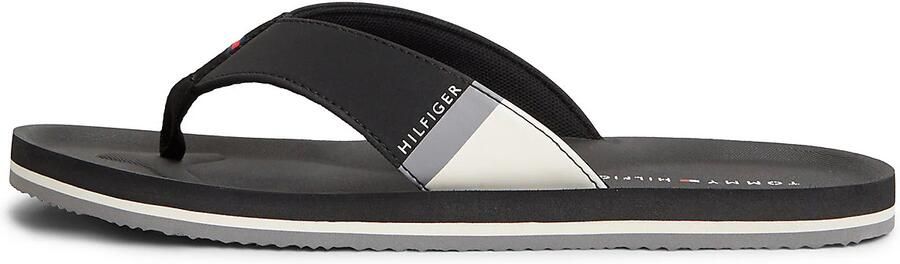 TOMMY HILFIGER Teenslippers zwart
