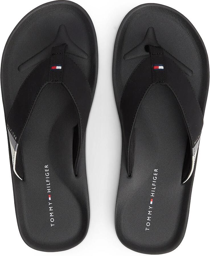 TOMMY HILFIGER Teenslippers zwart - Foto 3