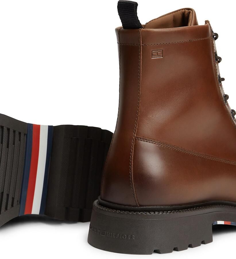 TOMMY HILFIGER Veterboots bruin - Foto 3