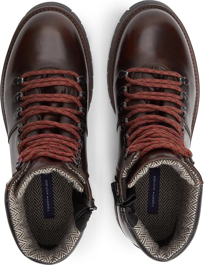 TOMMY HILFIGER Veterboots chocoladebruin - Foto 5