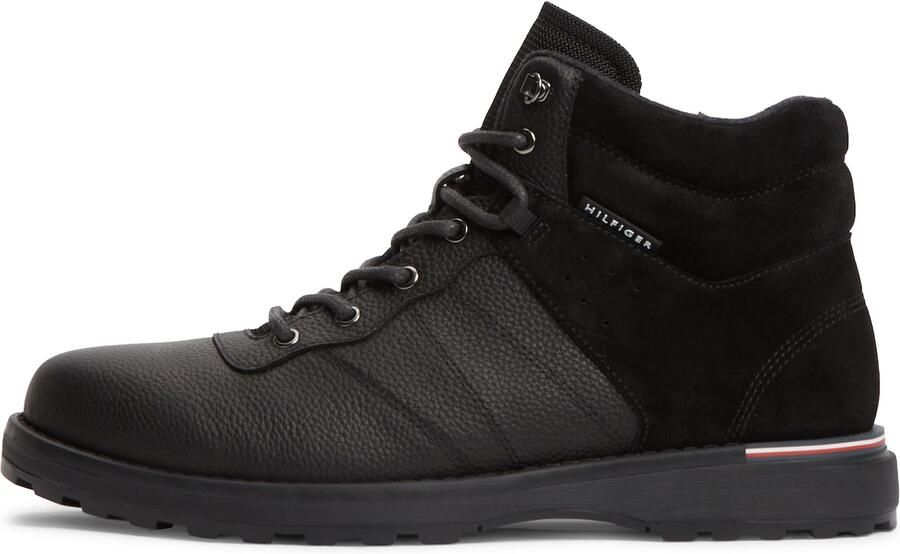 TOMMY HILFIGER Veterboots 'Corporate' zwart