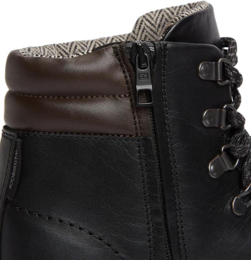 TOMMY HILFIGER Veterboots donkerbruin zwart - Foto 2