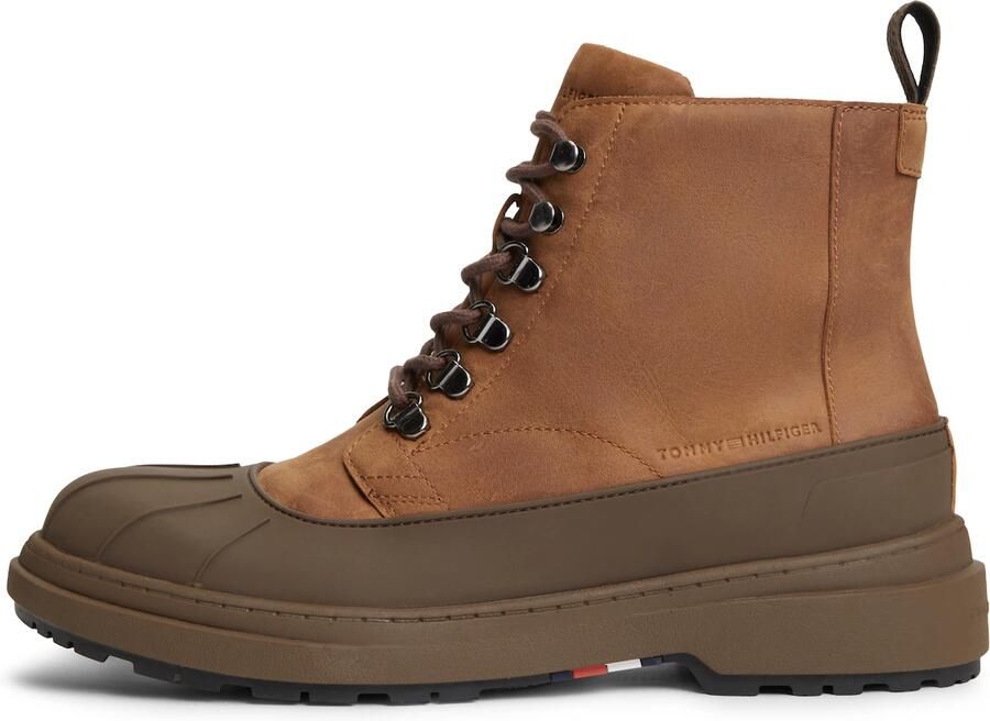 TOMMY HILFIGER Veterboots karamel chocoladebruin