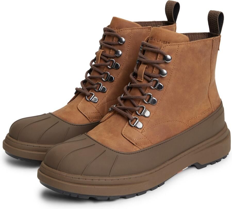 TOMMY HILFIGER Veterboots karamel chocoladebruin - Foto 3