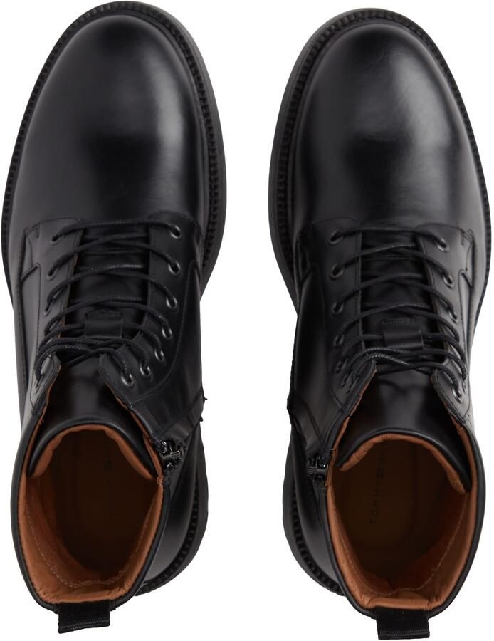 TOMMY HILFIGER Veterboots zwart - Foto 4