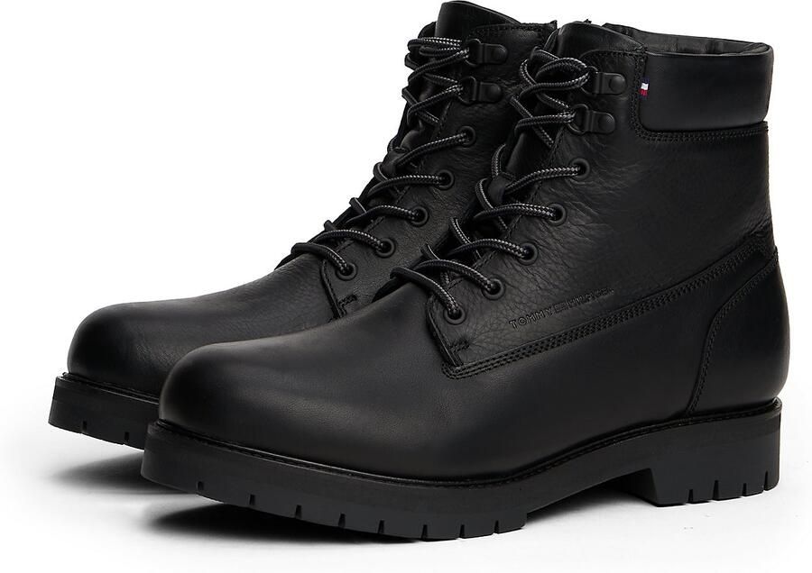 TOMMY HILFIGER Veterboots zwart - Foto 5