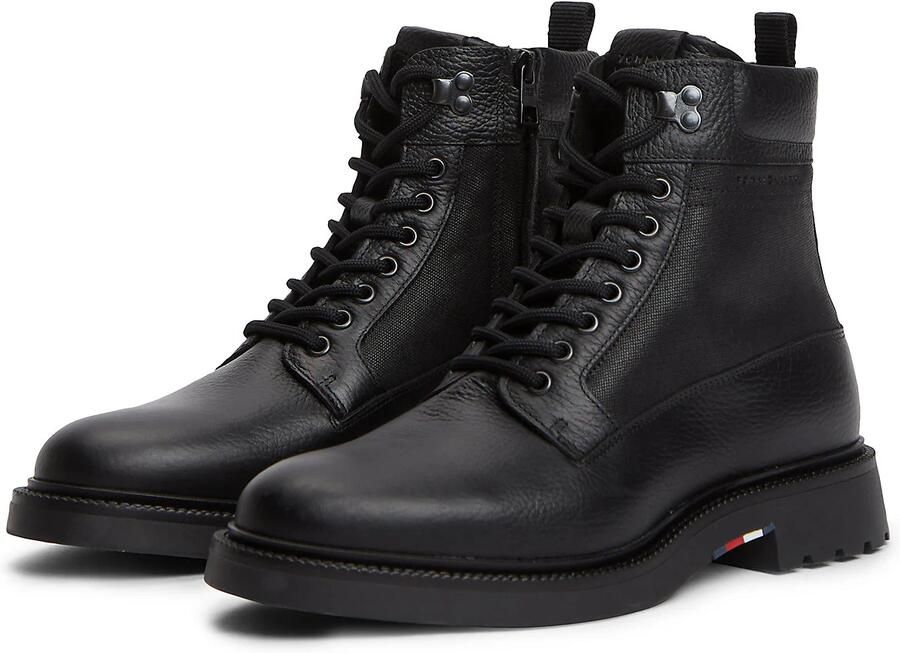 TOMMY HILFIGER Veterboots zwart - Foto 6