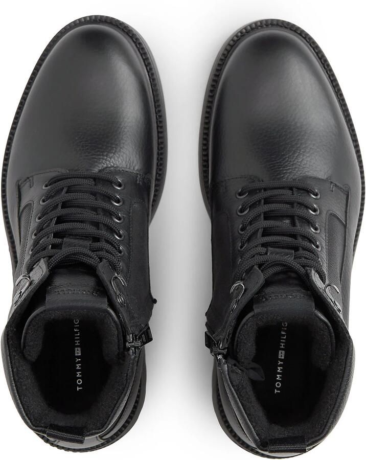 TOMMY HILFIGER Veterboots zwart - Foto 5