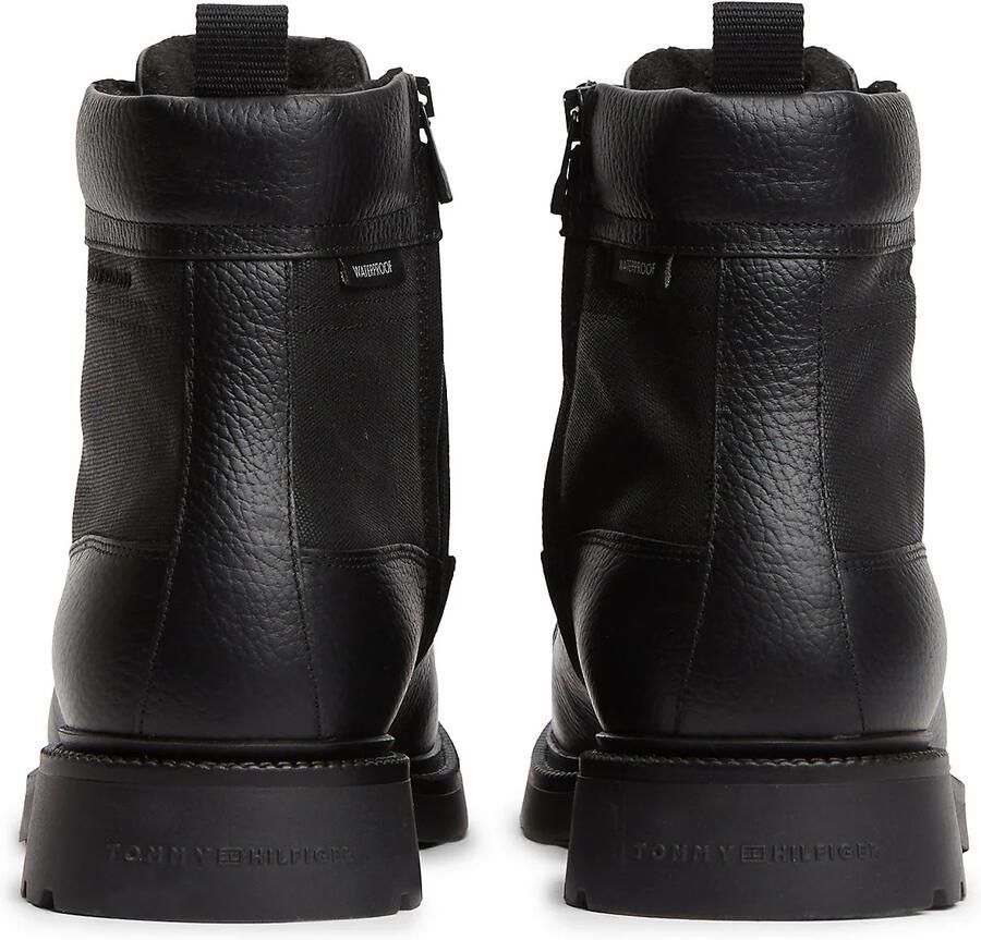 TOMMY HILFIGER Veterboots zwart - Foto 3