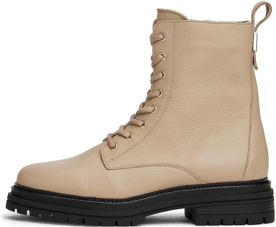TOMMY HILFIGER Veterlaarsjes beige