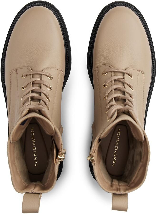TOMMY HILFIGER Veterlaarsjes beige - Foto 6
