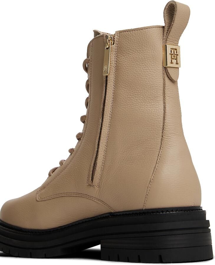 TOMMY HILFIGER Veterlaarsjes beige - Foto 4