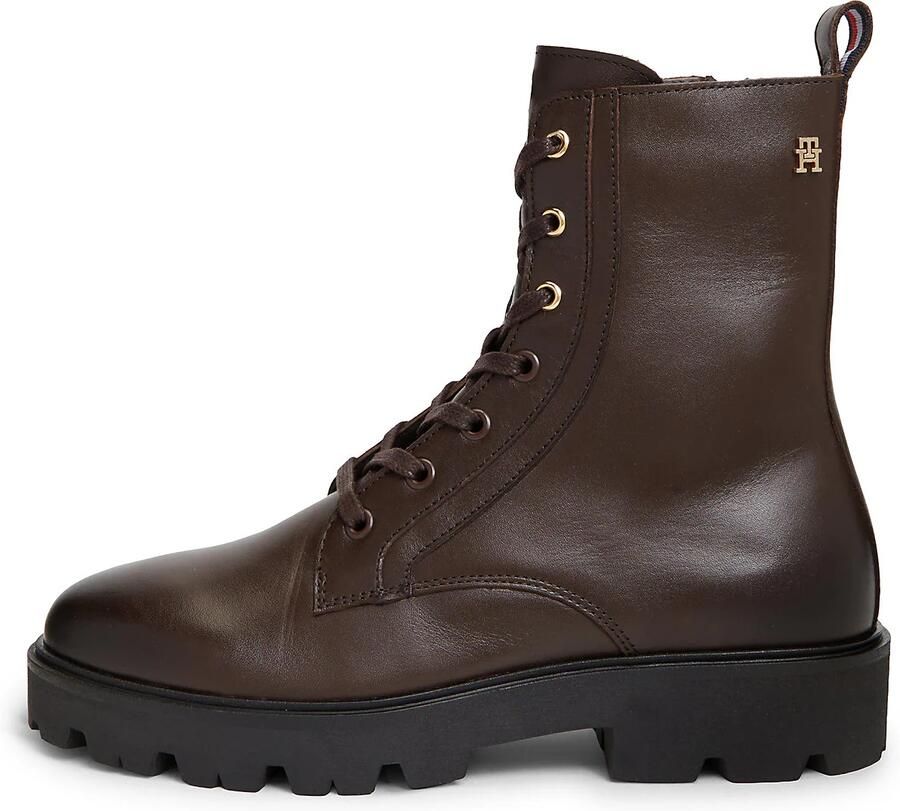 TOMMY HILFIGER Veterlaarsjes bruin