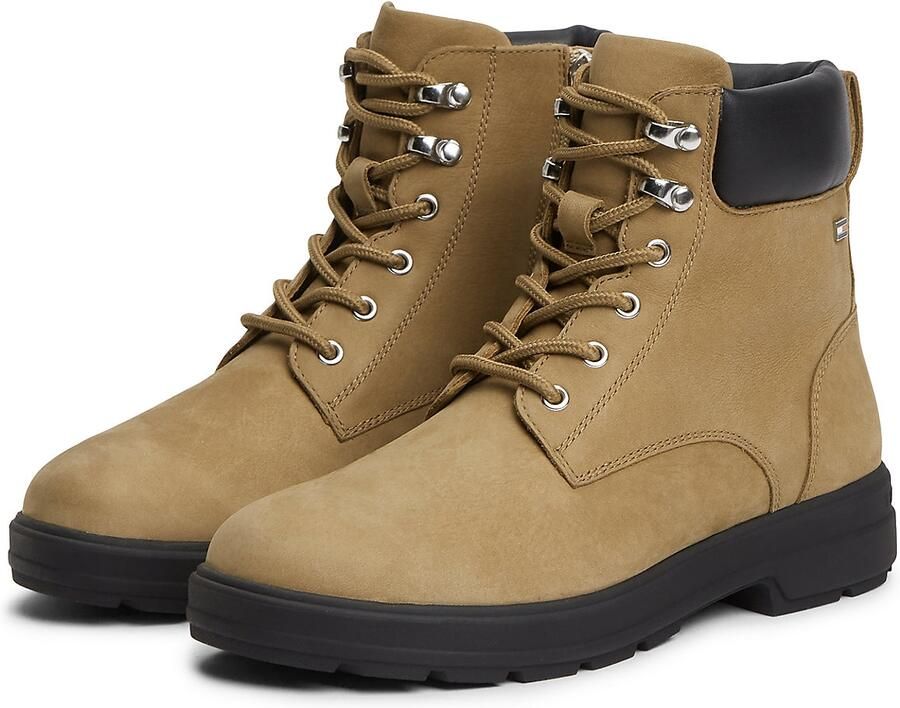 TOMMY HILFIGER Veterlaarsjes cappuccino zwart - Foto 5