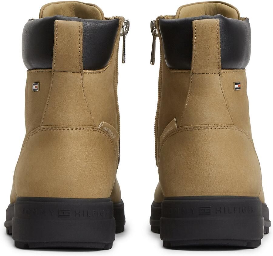 TOMMY HILFIGER Veterlaarsjes cappuccino zwart - Foto 2