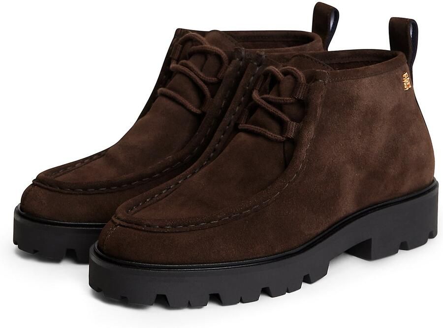 TOMMY HILFIGER Veterlaarsjes chocoladebruin - Foto 4