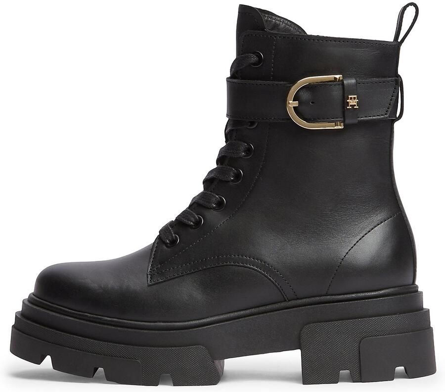 TOMMY HILFIGER Veterlaarsjes zwart