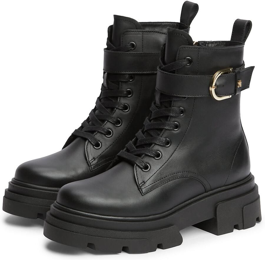 TOMMY HILFIGER Veterlaarsjes zwart - Foto 2