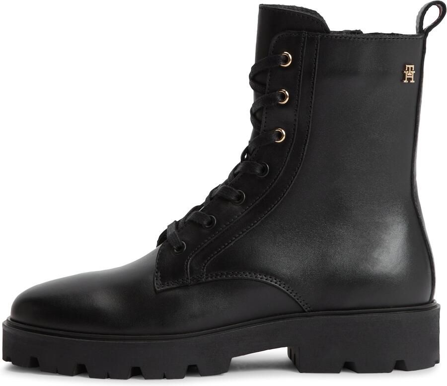 TOMMY HILFIGER Veterlaarsjes zwart