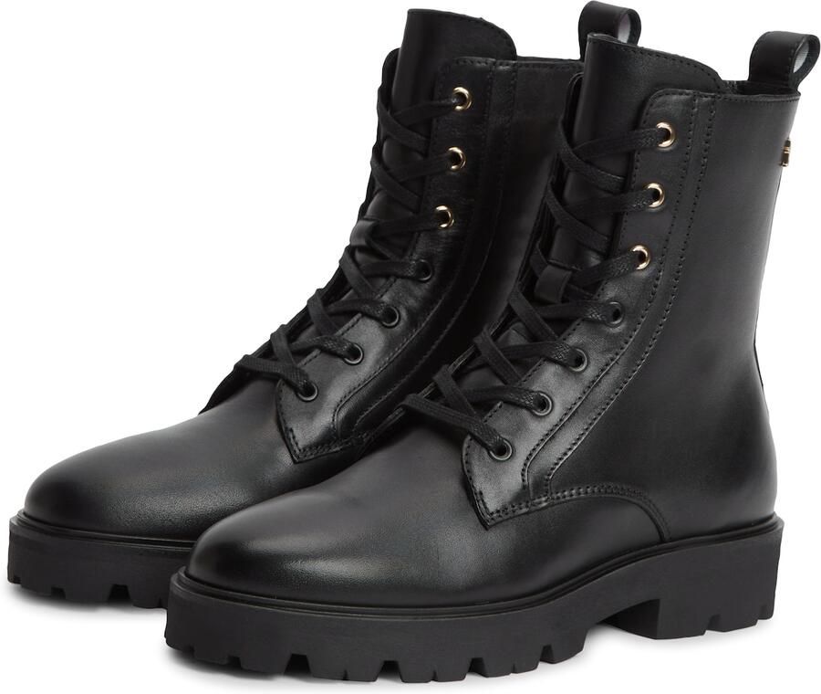 TOMMY HILFIGER Veterlaarsjes zwart - Foto 3
