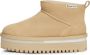 Tommy Jeans Beige Flatform Enkellaarzen voor Vrouwen Beige Dames - Thumbnail 2