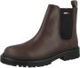 Tommy Jeans flat chelsea booties Brown Dames - Thumbnail 1