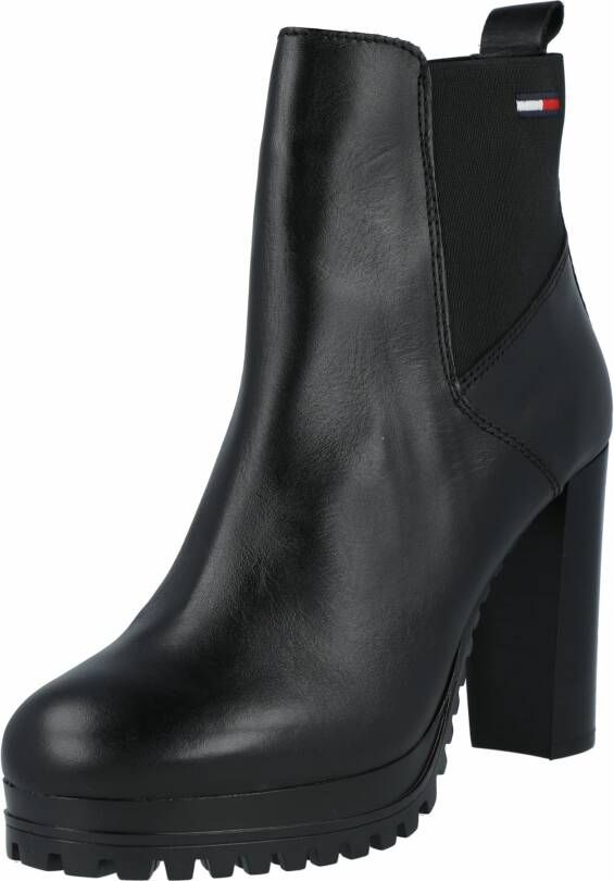 TOMMY JEANS Highheel-laarsjes ESSENTIALS HIGH HEEL BOOT met brede elastische inzet - Foto 6