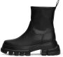 TOMMY JEANS Laarsjes TJW CHUNKY CHELSEA BOOT MIX MAT blokhak plateau instap laarzen combat-boots met label - Thumbnail 2