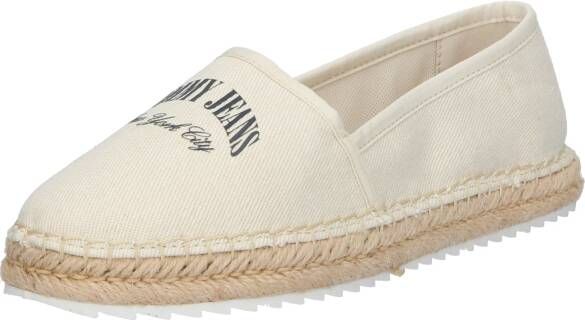 Tommy Jeans Klassieke katoenen espadrilles met universiteitsstijl logo - Foto 2
