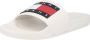 TOMMY JEANS Badslippers POOL SLIDE ESS zomerschoen poolslides slippers met opvallende logo-vlag - Thumbnail 3