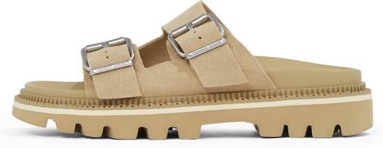 Tommy Jeans Slippers van suède