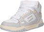 TOMMY JEANS Droid Mid Dames Hoge sneakers Leren Sneaker Dames Grijs - Thumbnail 2