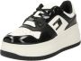 Tommy Hilfiger EN0EN02523 Retro Basket Damestrainers YBI-Ivory-Black - Thumbnail 3