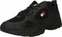 TOMMY JEANS City Run Lage sneakers Leren Sneaker Heren Zwart - Thumbnail 5