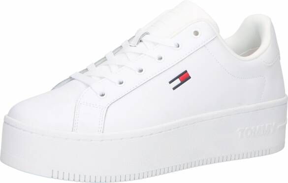 Tommy Hilfiger Witte Essential Platform Sneakers voor Dames White Dames - Foto 18