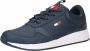 Tommy Hilfiger Blauwe Sportieve Veterschoenen met Contrastdetails Blue Heren - Thumbnail 2