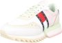 Tommy Jeans Cleated Similpelle Sneakers Wit - Thumbnail 2