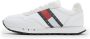 Tommy Jeans Witte sneakers voor heren van Tommy Hilfiger White Heren - Thumbnail 4