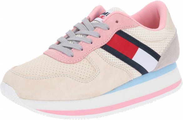 Tommy Hilfiger sneaker laag model navy rood wit